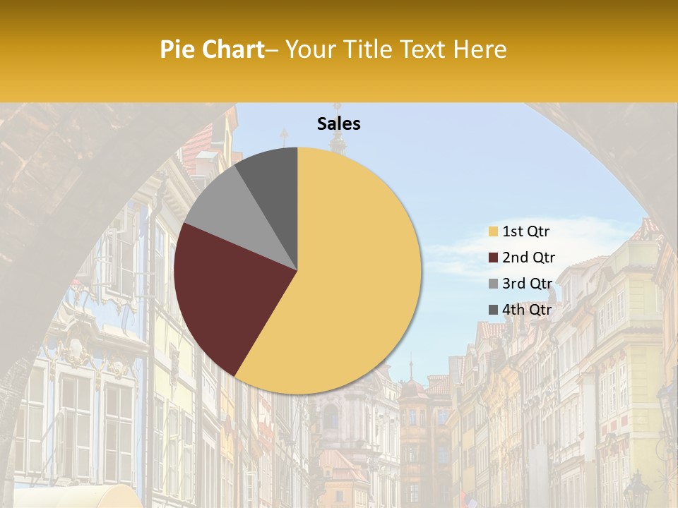 Elderly Wave Daughter PowerPoint Template