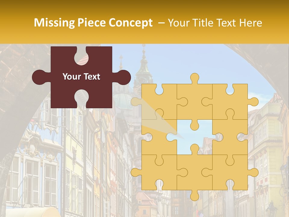 Elderly Wave Daughter PowerPoint Template