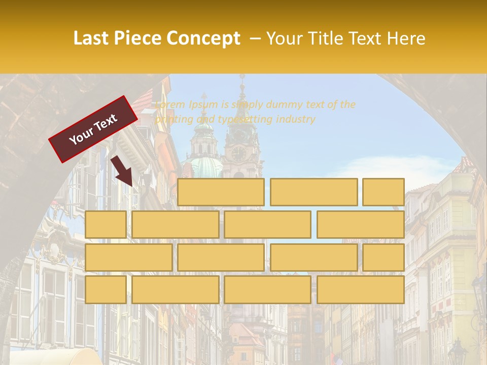 Elderly Wave Daughter PowerPoint Template