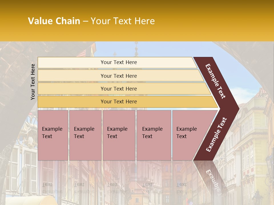 Elderly Wave Daughter PowerPoint Template