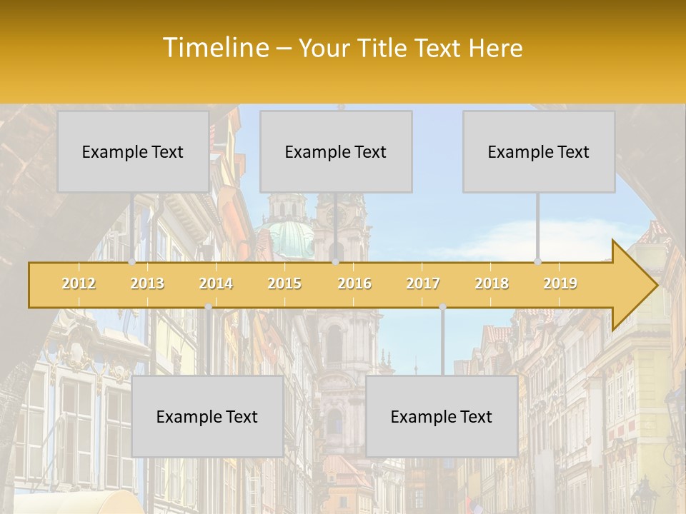 Elderly Wave Daughter PowerPoint Template