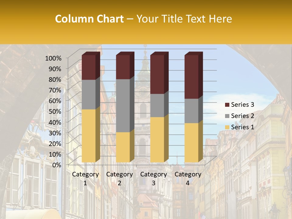 Elderly Wave Daughter PowerPoint Template