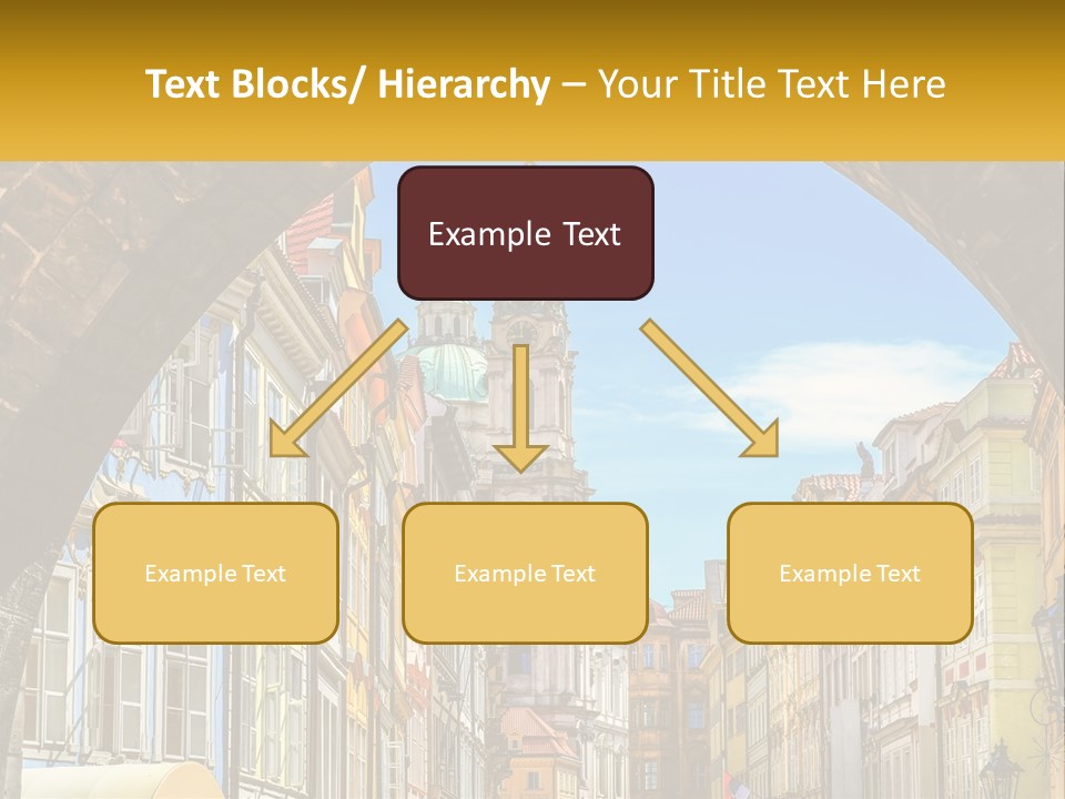 Elderly Wave Daughter PowerPoint Template