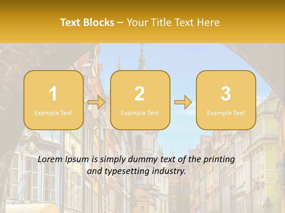 Elderly Wave Daughter PowerPoint Template