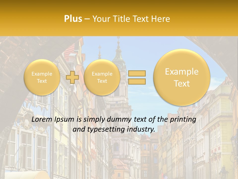 Elderly Wave Daughter PowerPoint Template