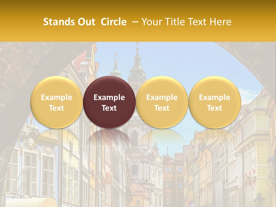 Elderly Wave Daughter PowerPoint Template