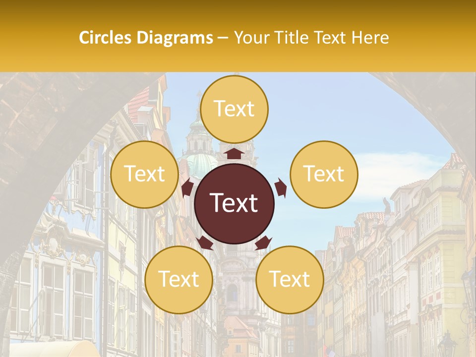 Elderly Wave Daughter PowerPoint Template