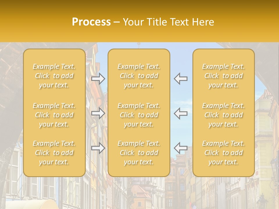 Elderly Wave Daughter PowerPoint Template