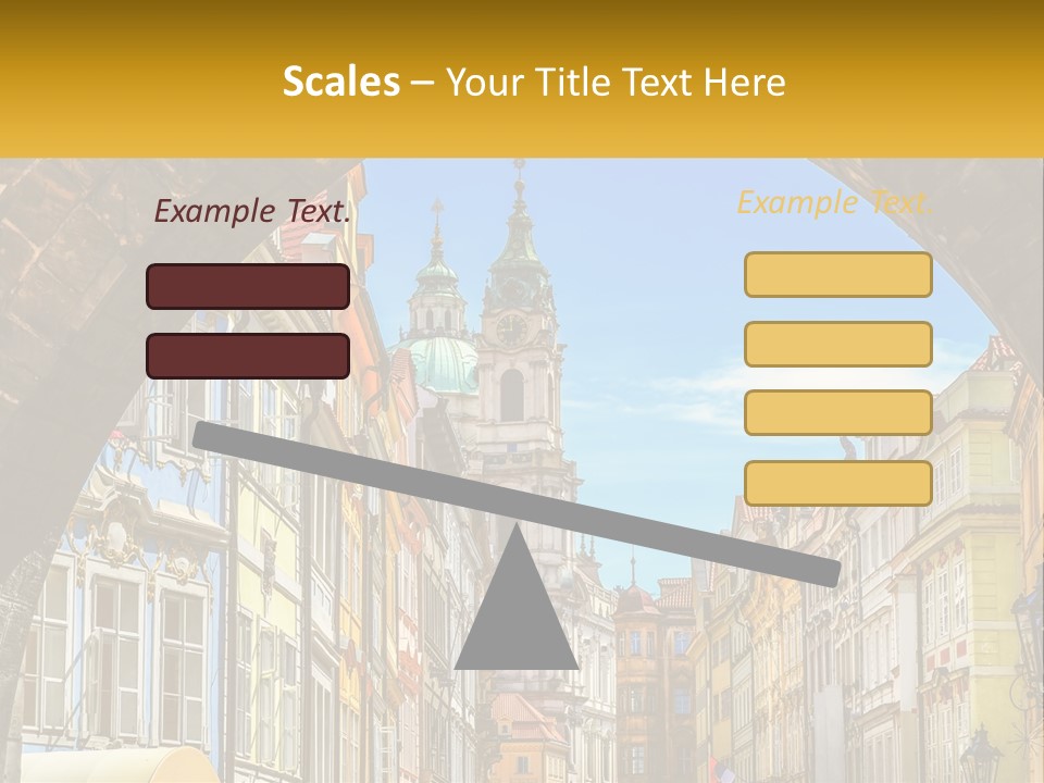 Elderly Wave Daughter PowerPoint Template