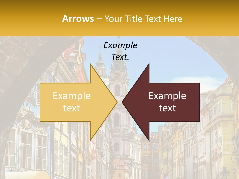 Elderly Wave Daughter PowerPoint Template