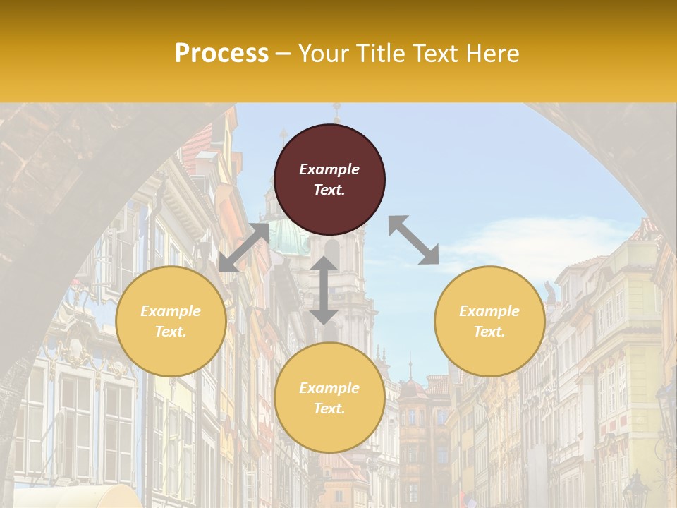 Elderly Wave Daughter PowerPoint Template