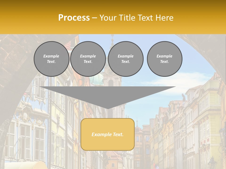 Elderly Wave Daughter PowerPoint Template