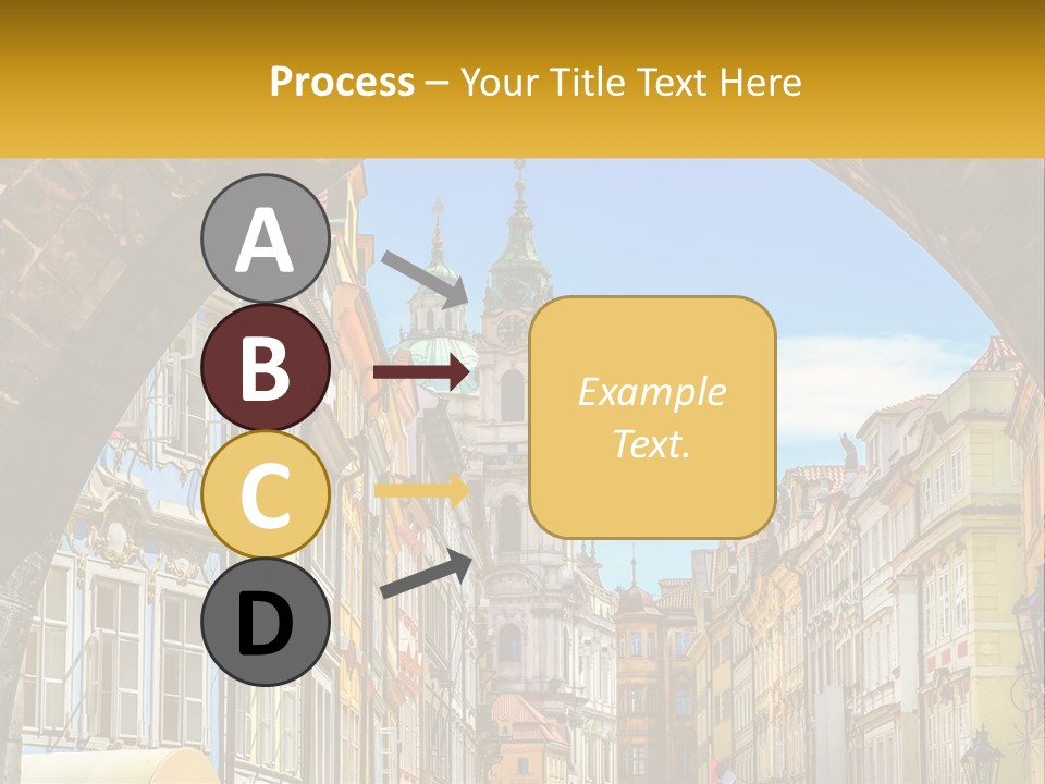 Elderly Wave Daughter PowerPoint Template