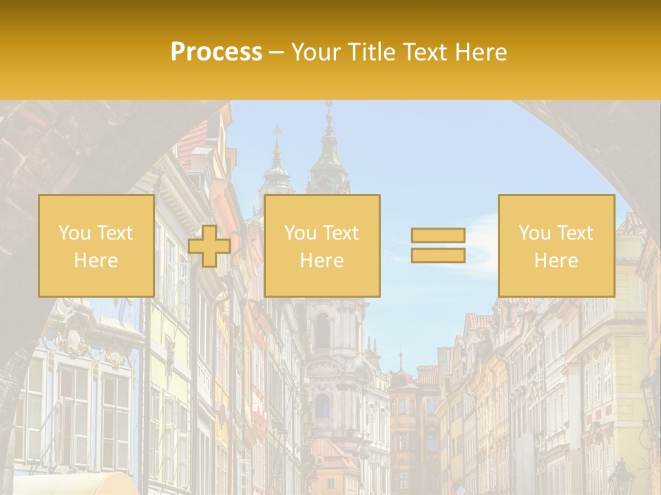 Elderly Wave Daughter PowerPoint Template