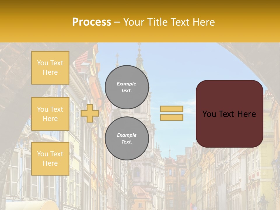 Elderly Wave Daughter PowerPoint Template