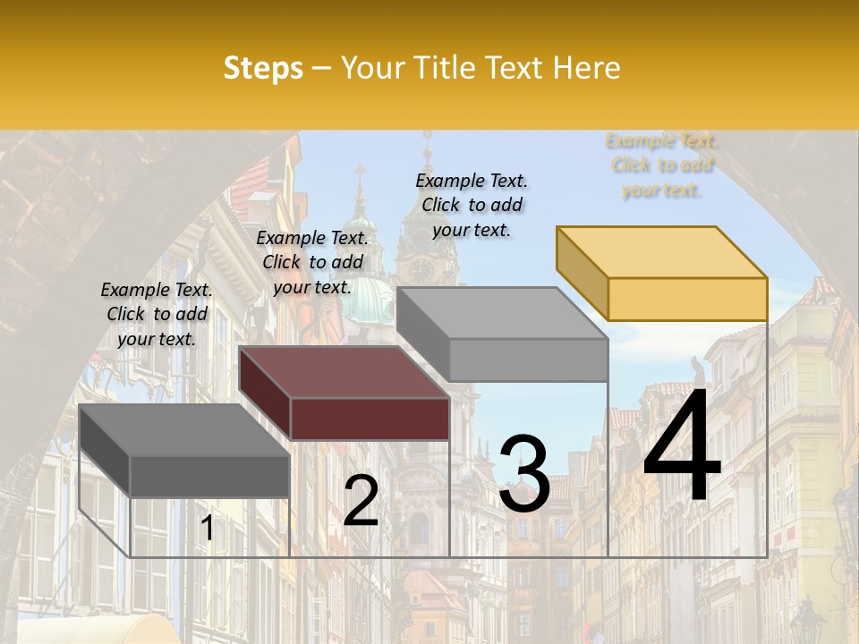 Elderly Wave Daughter PowerPoint Template