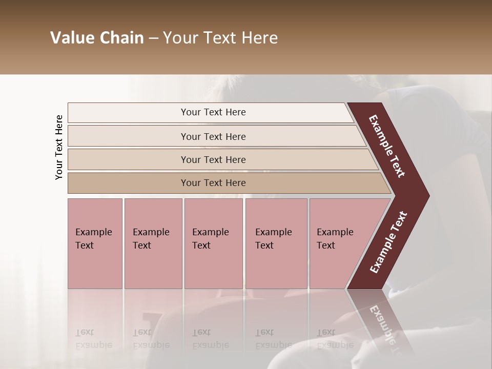 Woman Old Coastal PowerPoint Template