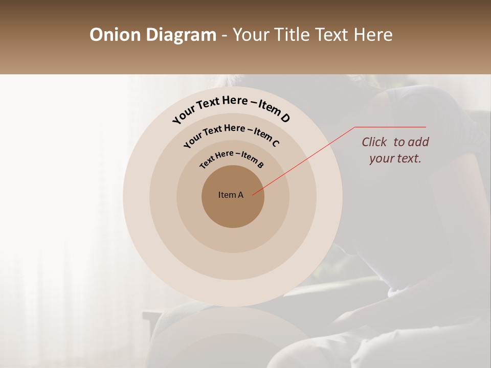 Woman Old Coastal PowerPoint Template