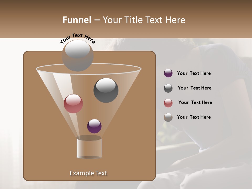 Woman Old Coastal PowerPoint Template
