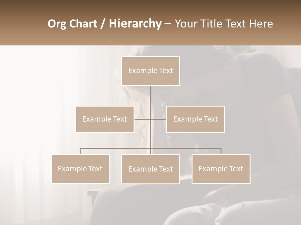 Woman Old Coastal PowerPoint Template