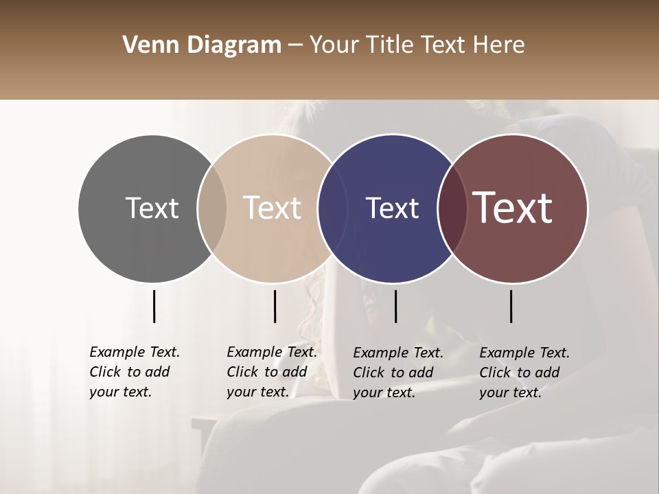 Woman Old Coastal PowerPoint Template