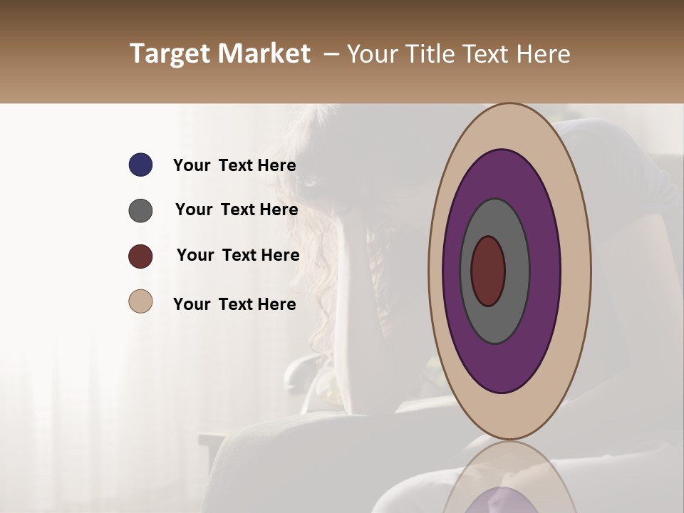 Woman Old Coastal PowerPoint Template