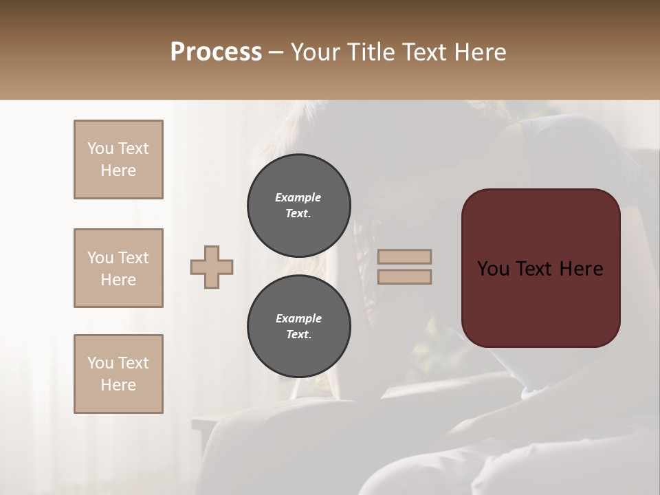 Woman Old Coastal PowerPoint Template