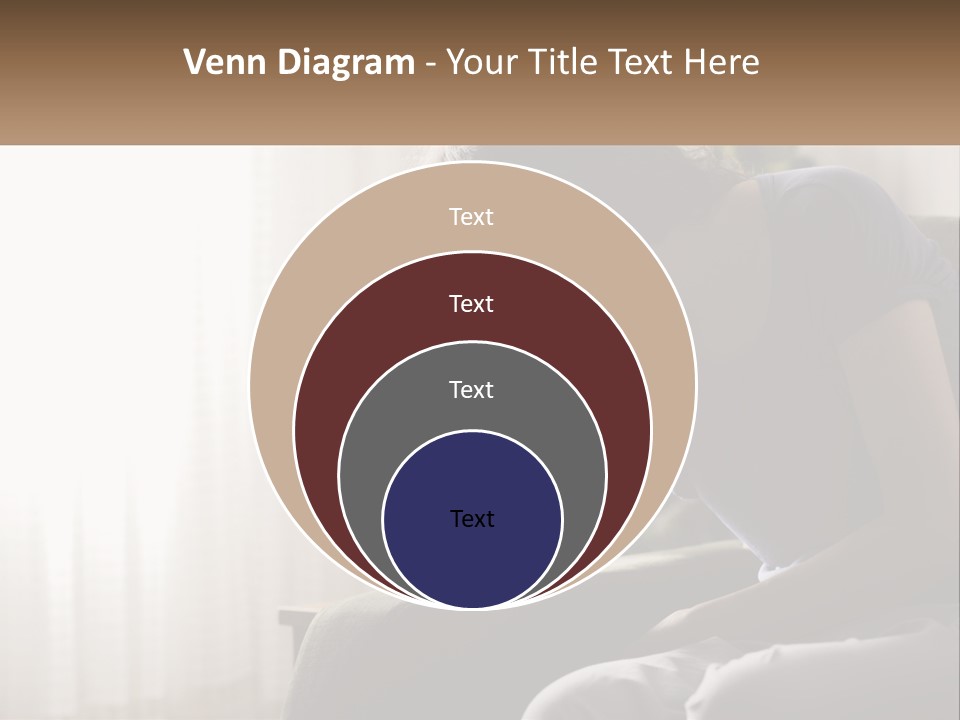 Woman Old Coastal PowerPoint Template