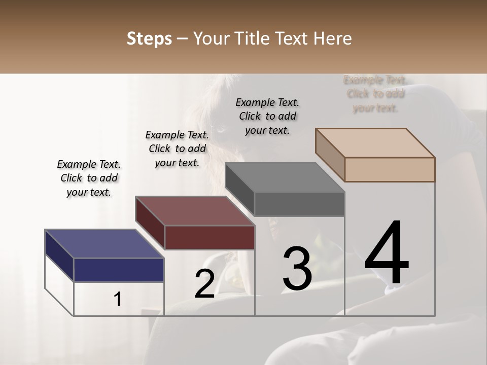 Woman Old Coastal PowerPoint Template