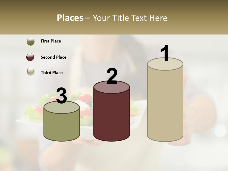 Old Pensioner Sunset PowerPoint Template