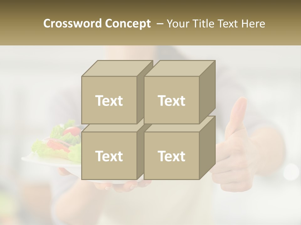 Old Pensioner Sunset PowerPoint Template