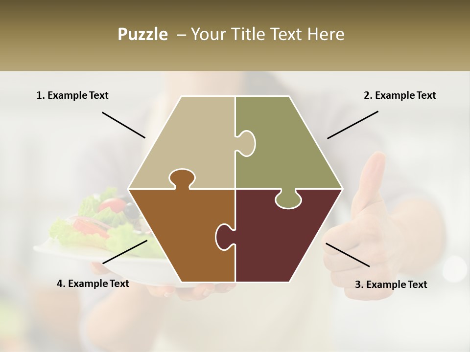 Old Pensioner Sunset PowerPoint Template