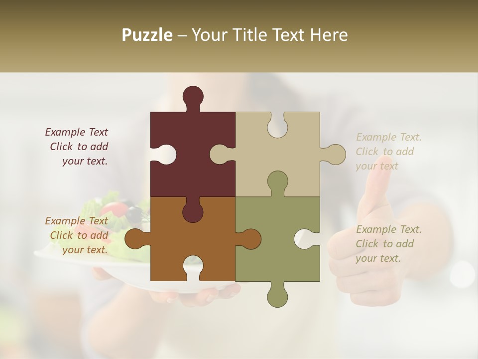 Old Pensioner Sunset PowerPoint Template