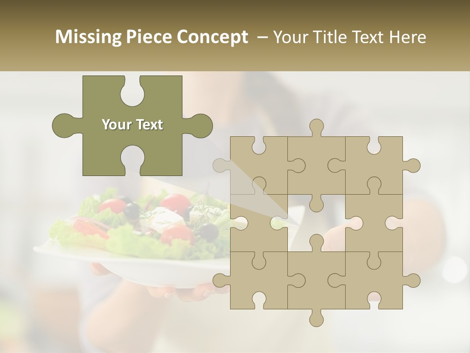 Old Pensioner Sunset PowerPoint Template