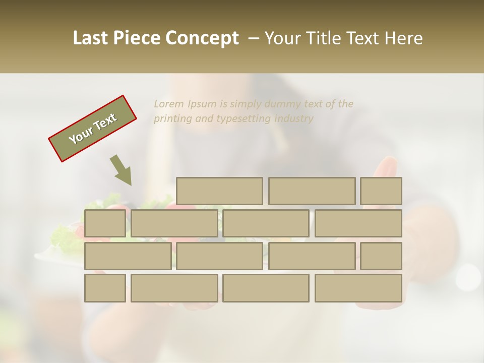 Old Pensioner Sunset PowerPoint Template