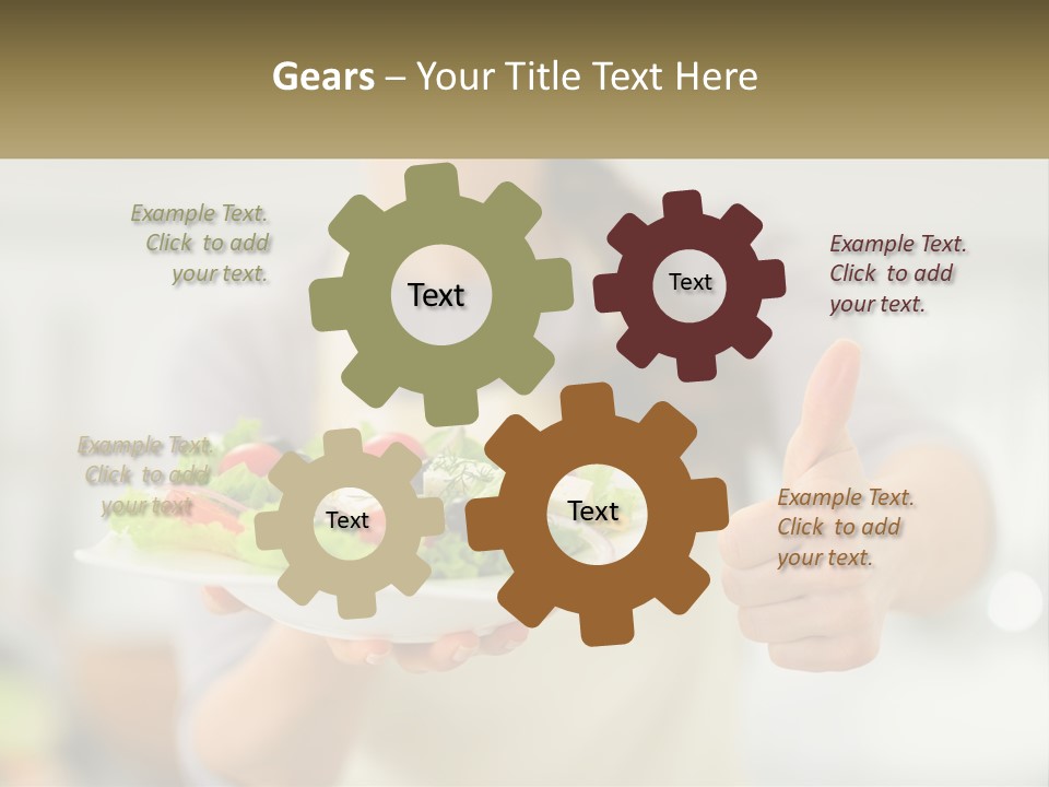 Old Pensioner Sunset PowerPoint Template