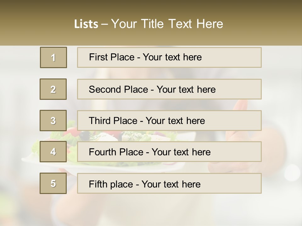 Old Pensioner Sunset PowerPoint Template