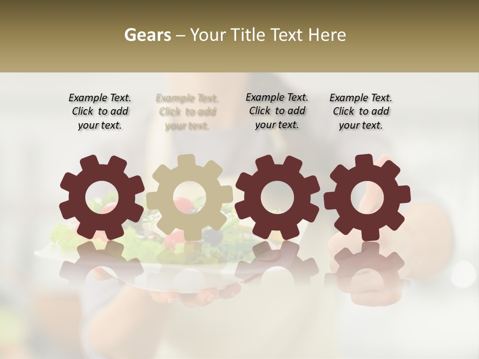 Old Pensioner Sunset PowerPoint Template