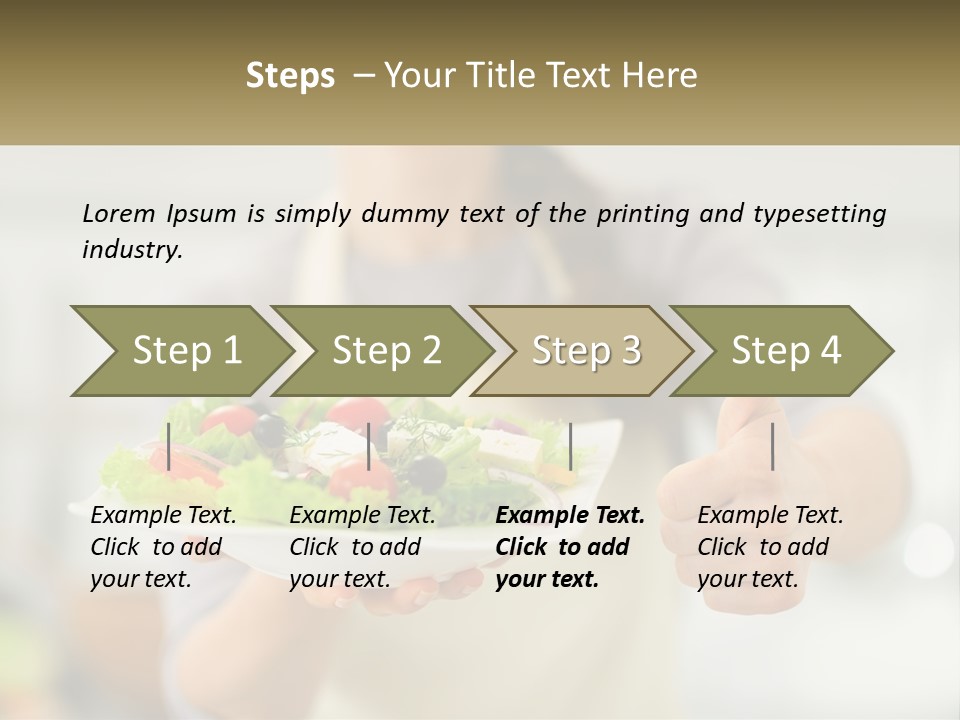 Old Pensioner Sunset PowerPoint Template