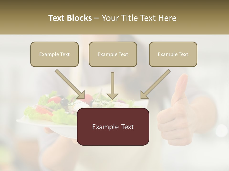 Old Pensioner Sunset PowerPoint Template