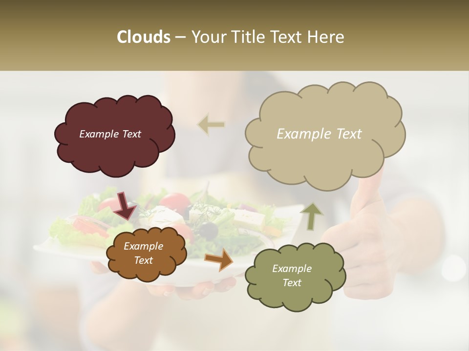 Old Pensioner Sunset PowerPoint Template