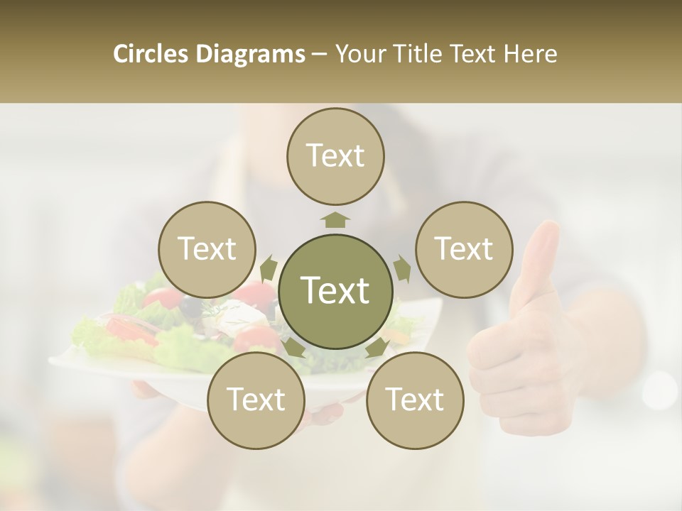 Old Pensioner Sunset PowerPoint Template