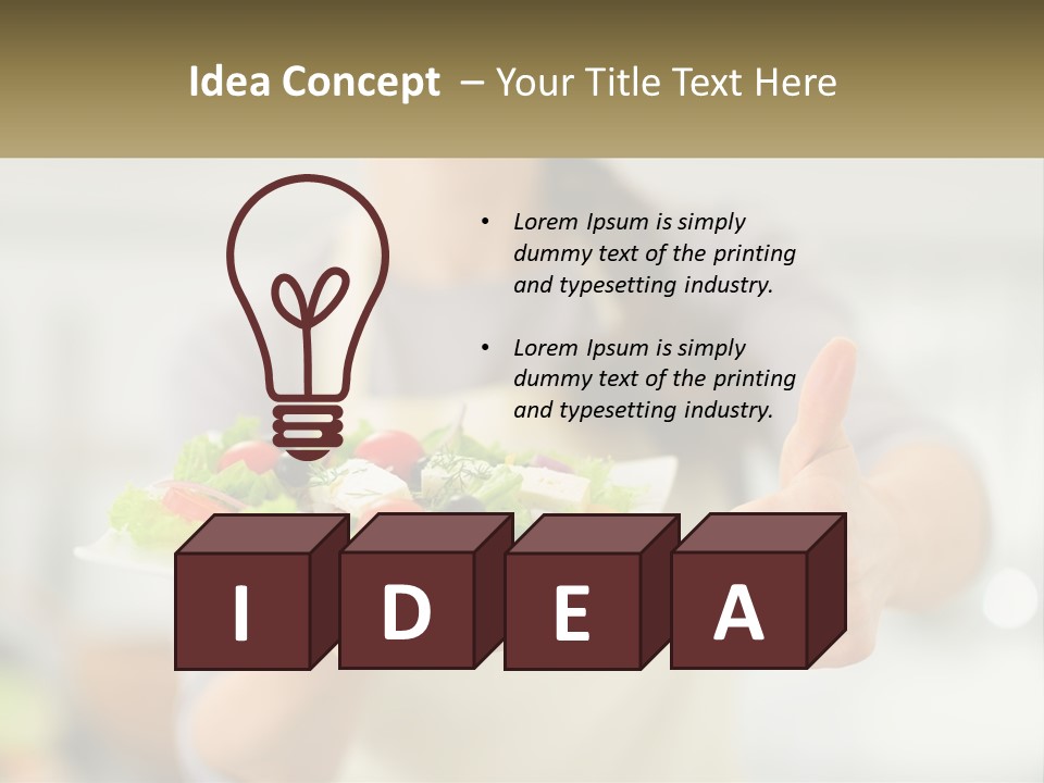 Old Pensioner Sunset PowerPoint Template