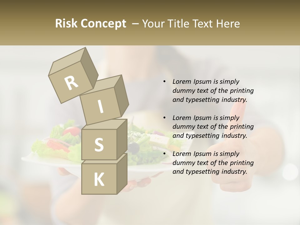 Old Pensioner Sunset PowerPoint Template
