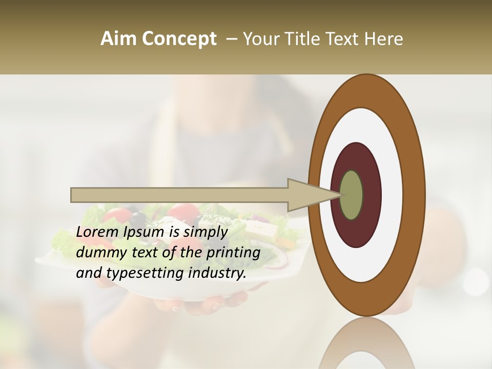 Old Pensioner Sunset PowerPoint Template