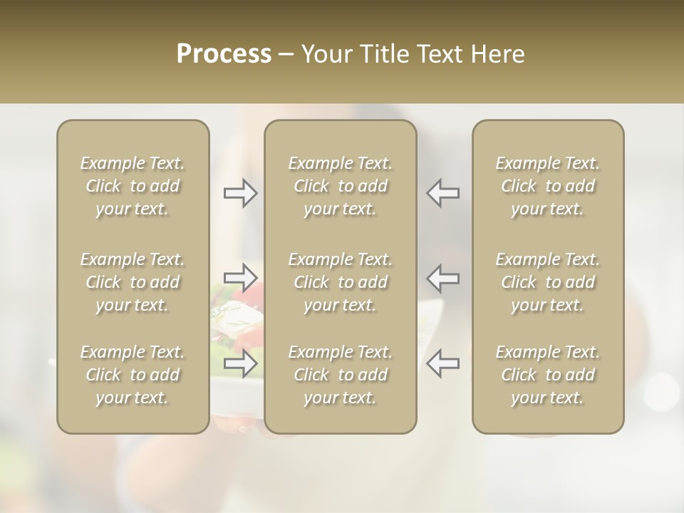 Old Pensioner Sunset PowerPoint Template