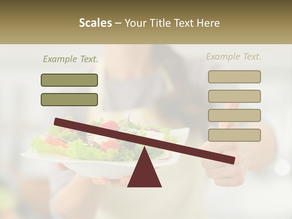 Old Pensioner Sunset PowerPoint Template