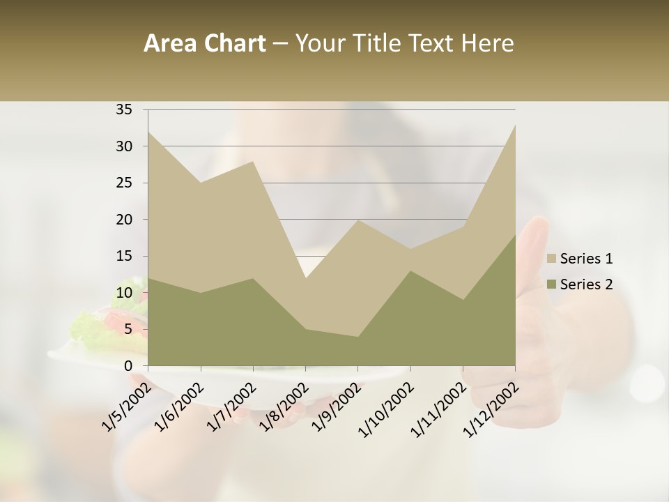 Old Pensioner Sunset PowerPoint Template