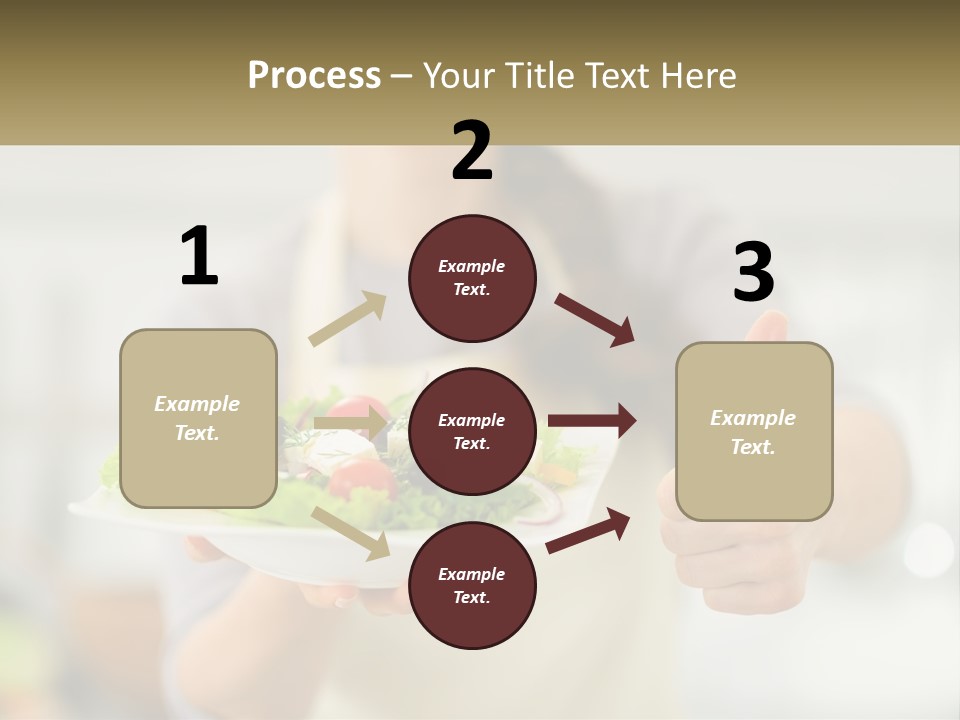 Old Pensioner Sunset PowerPoint Template