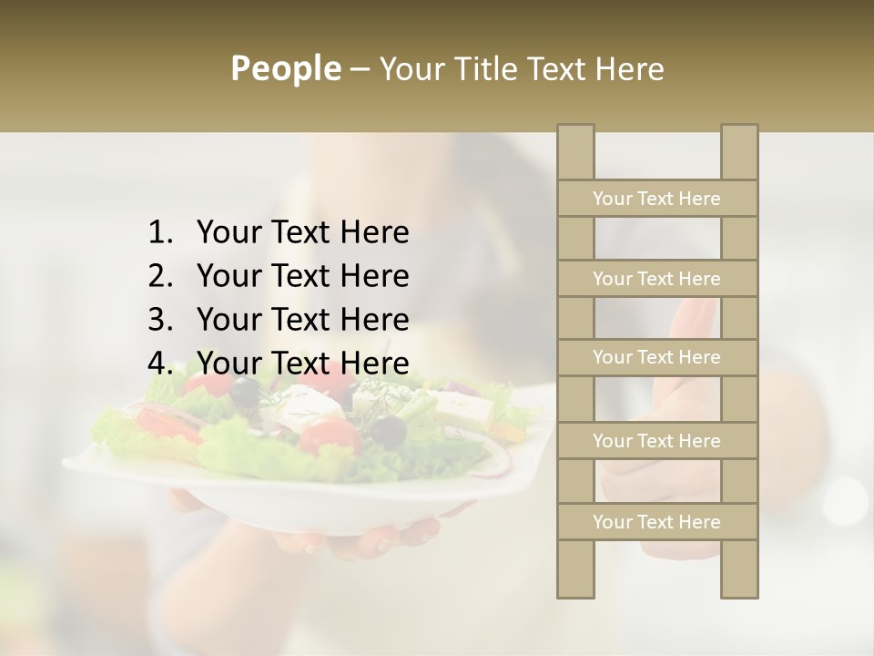 Old Pensioner Sunset PowerPoint Template